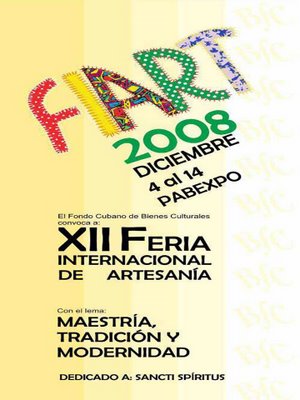 FIART 2008 Skills tradition and modernity in Havana